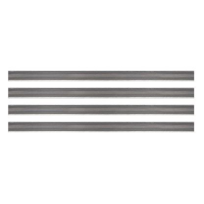 Tersa Hobelmesser | 185x10x2,3mm | 4 Stück | T12SMG | für Hartholz und Weichholz gut geeignet | Systemhobelmesser passend für Tersa-Spannsysteme