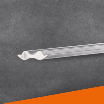 Tersa Hobelmesser | 235x10x2,3mm | 1 Stück | HSS 18% T1 | für Hartholz und Weichholz sehr gut geeignet | Systemhobelmesser passend für Tersa-Spannsysteme