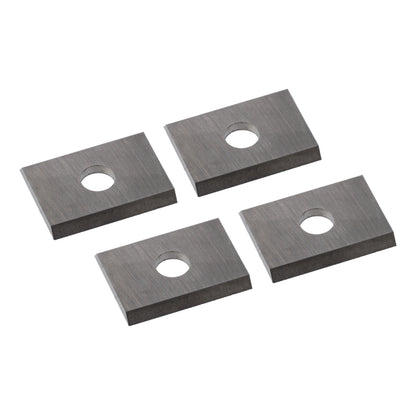 HM-Wendeplatte, 13,6 x 12 x 1,5 mm 35°, 4 Stück, Wendemesser für Hartholz, Weichholz, Plastik & Spanplatten, WPL für Fräser, T04F