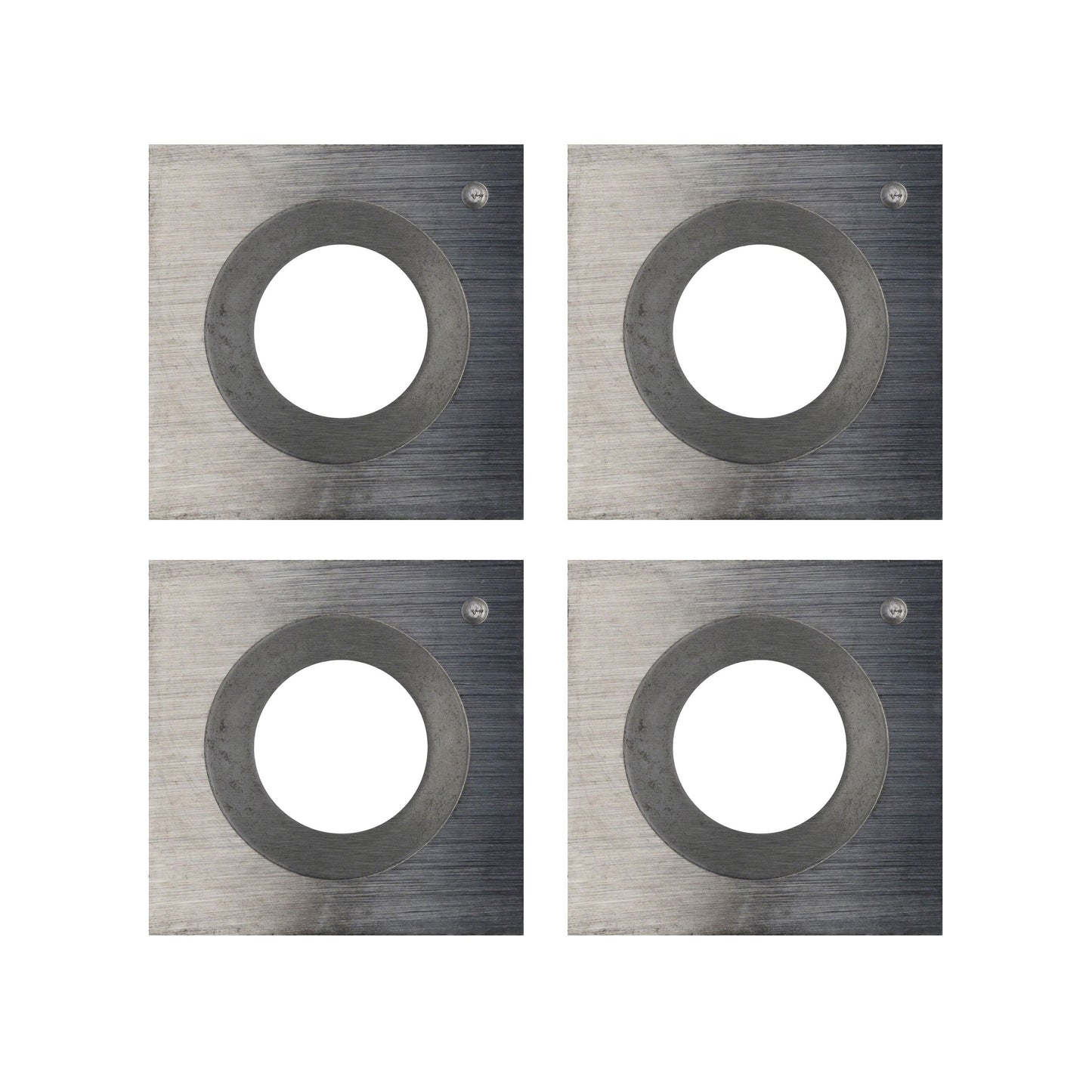 Quadratische Wendeplatte | 14 x 14 x 1,7 mm 22° | 4 Stück | Wendemesser für Hartholz und Weichholz geeignet | Ersatzmesser für Vorschneider, Lackfräser, Nutfräser |T08MF