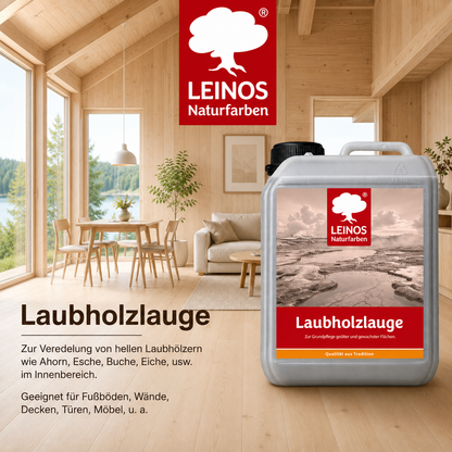 LEINOS 926 Laubholzlauge 2,50 l Farblos