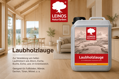 LEINOS 926 Laubholzlauge 2,50 l Farblos