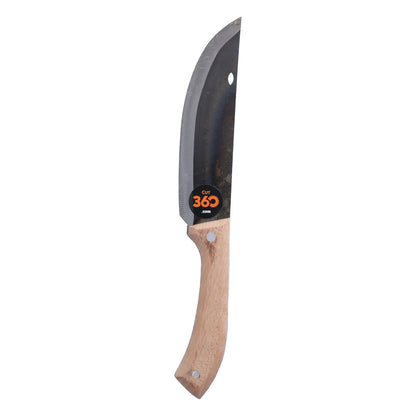 cut360 Lagermesser für Gartenarbeit, Haushalt, Werkstatt, Gesamtlänge 280 mm, 210 g