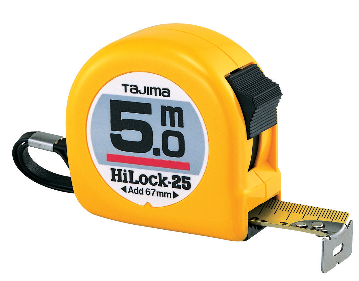 TAJIMA HI-LOCK Bandmass 5m/16mm gelb, TAJ-10803