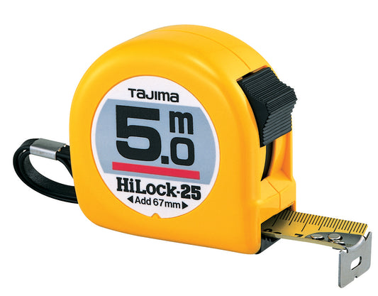 TAJIMA HI-LOCK Bandmass 5m/16mm gelb, TAJ-10803