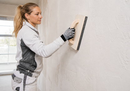 STUBAI Schleifbrett für Ytong und Styropor 500x240mm, Mit einer grobkörnigen Schleifwand, zum Schleifen von Styropor und Ytong