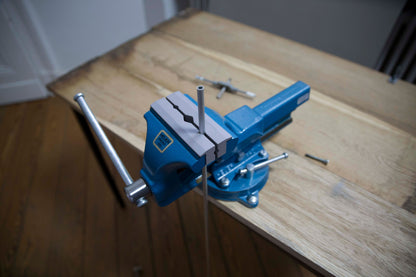 HEUER Magnet-Schutzbacke Typ PP für Schraubstock 100 mm, Polyurethan mit Prismen
