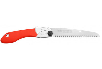 SILKY Pocketboy 170 Klappsäge rot | sehr grob 8 ZpZ | japanische Zugsäge Pull Cut für nasses & trockenes Holz | saubere Schnitte im Garten, Outdoor & Camping | sicher verriegelbar, inkl. Gürtelhülle