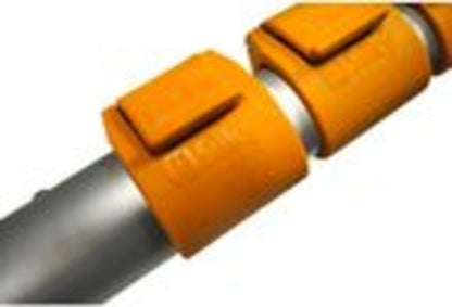 Silky Profi Teleskopsäge Hayate 6100 (4-teilig) – 2,4–6,1 m Reichweite, 420 mm Sägeblatt grob 6,5 ZpZ, Mirai-Me Verzahnung, Ast- und Baumsäge für professionelle Baumpflegearbeiten