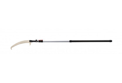 Silky Hayauchi Profi Teleskopsäge 3-teilig 2,37–4,9 m inkl. Blatt – Japan Astsäge für Baumpflege mit 4-Retsume Verzahnung, nachschärfbaren Zähnen und stabilem Aluminiumrohr
