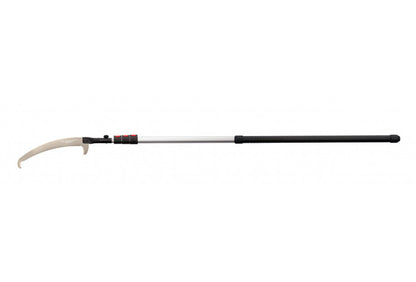 Silky Profi Teleskopsäge Hayauchi | 4-teilig 2,37–6,3 m | Profi Astsäge & Baumsäge mit 390 mm Sägeblatt, 6,5 ZpZ grob | Hochwertige Teleskopsäge für präzises Schneiden in großer Höhe – Made in Japan