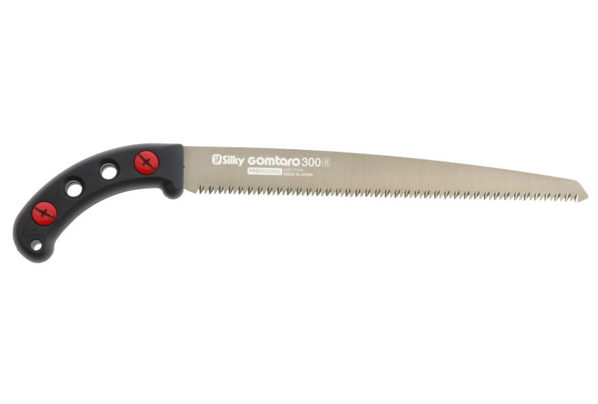 Silky Japansäge Gomtaro 300 mm | gerade Zugsäge/Astsäge | grobe Verzahnung 8 ZpZ | für trockenes Holz & Baumpflege | präzise Schnitte, saubere Schnittfugen | Profi-Baumsäge
