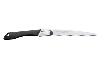 SILKY Gomboy 240 Klappsäge | Medium 10 Z/30 mm | 240 mm Zugsägeblatt aus Premium Japanese Steel | kompakt & leicht | präzise Schnitte | Outdoor, Camping, Handwerk