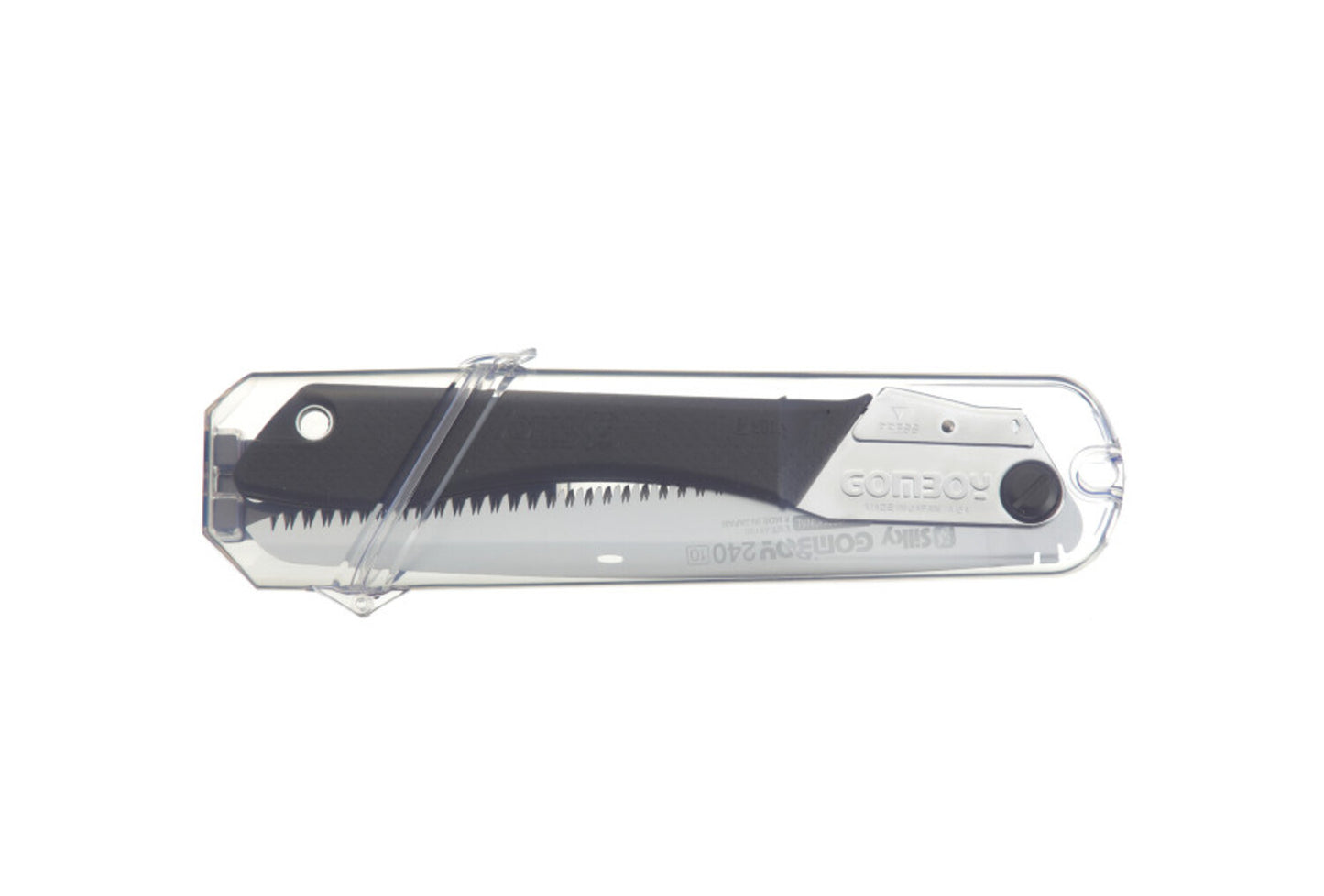 SILKY Gomboy 240 Klappsäge | Medium 10 Z/30 mm | 240 mm Zugsägeblatt aus Premium Japanese Steel | kompakt & leicht | präzise Schnitte | Outdoor, Camping, Handwerk