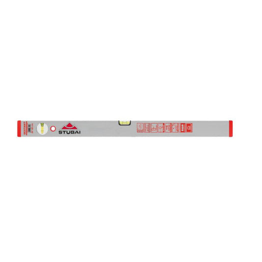 STUBAI ALU Wasserwaage FL silber elox. AF080 800 mm