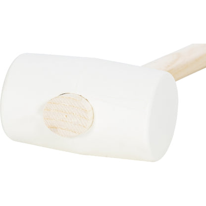 Picard Gummihammer, weiß, Eschenstiel 130x75