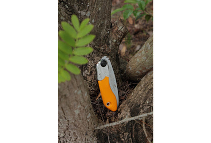 SILKY PocketBoy Curve 170 mm Professional Klappsäge | gebogenes Blatt, grob | Pull-Cut 15–20% schneller als gerade | impulsgehärtete Zähne | Gürtelholster Hartplastik