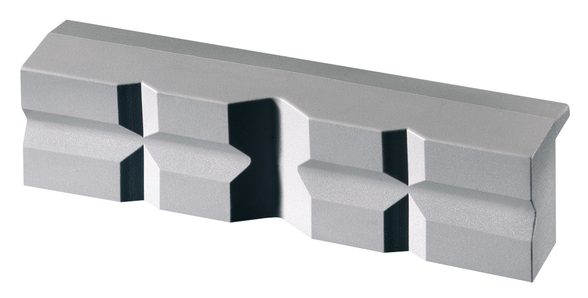 HEUER Magnet-Schutzbacke Typ PP für Schraubstock 100 mm, Polyurethan mit Prismen