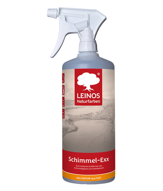 LEINOS 960 Schimmel-Exx 0,5 l Zum sicheren Entfernen von Schimmelpilzen im Innenbereich Ohne Chlorchemie Leicht fließende Flüssigkeit.