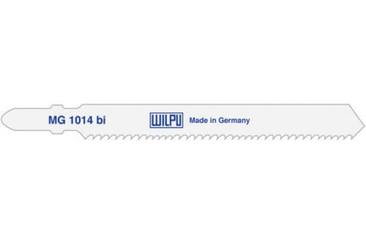WILPU Stichsägeblatt MG 1014 bi mit Einnockenschaft- / T-Schaft, 5 Stück