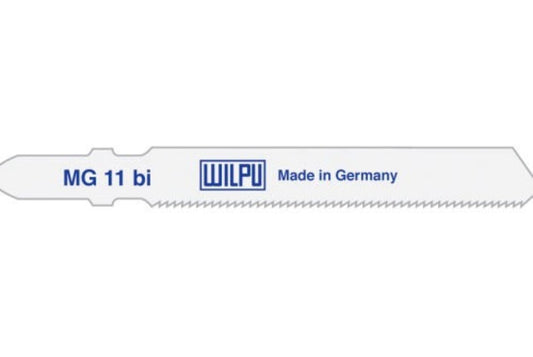 WILPU Stichsägeblatt MG 11 bi mit Einnockenschaft- / T-Schaft, 5 Stück