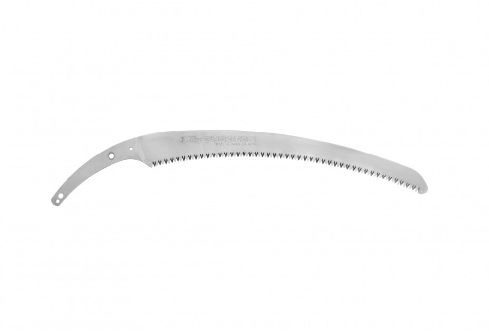SILKY ERSATZBLATT für Baumsäge Sugoi 420 mm – nachschärfbar, aggressiv gebogen, grobe Verzahnung 6,5 Zähne/30 mm – für saubere Schnitte mit geringem Kraftaufwand – flexibel & langlebig