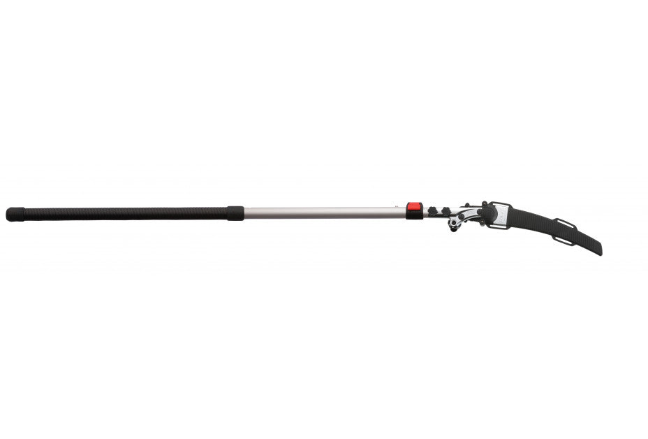 SILKY Zübat Professional Stangensäge 2-teilig 2,0–3,3 m | 330 mm Zugsägeblatt 7,5 Z/30 mm | ovale Alu-Teleskopstange, Doppel-Verriegelung | Gummigriff & Stoßschutz | HookFox optional | Baumpflege